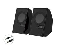 Conceptronic BJORN02B altoparlante 2-vie Nero Con cavo e senza cavo 6 W