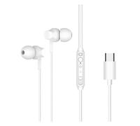 CONCEPTRONIC BRENDAN03W - AURICOLARI IN-EAR - WHITE - USB-C