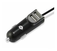 Conceptronic Caricabatterie Per Auto 2xusb+usb C 15.5w