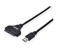 CONCEPTRONIC cavo USB 3.0 A SATA 0,5 m Nero ad alta velocità 5 Gbit/s