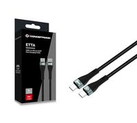 Cavo di ricarica rapida USB-C PD 3.0 Conceptronic 100W 20V/5A 480Mbps con chipset E-Mark 2m Nero