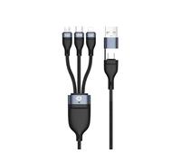 Conceptronic ETTA06B15 Usb 3-in-1 Pd 3.0 100W Schnellladekabel 20V 5A 480Mbps