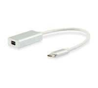 CONCEPTRONIC Cavo USB Type C Mini DisplayPort 0,15 m Bianco 4K 60 Hz