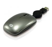Conceptronic CLLM3BTRV USB Ottico 800DPI Nero - Verde Ambidestro