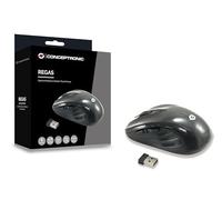 CONCEPTRONIC CLLM5BTRVWL - Mouse da viaggio senza fili con 6 tasti