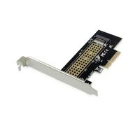 CON EMRICK05BS - PCIe x4 > 1 M.2 NVMe, incl. Dissipatore di calore M.2