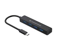 0000066413 Conceptronic HUB USB 3.2 GEN 1 A 4 PORTE CON ALIMENTATORE (CTC4USB3)