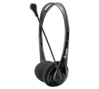 CONCEPTRONIC cuffia stereo Equip Chat Headset Cuffia Nero con microfono