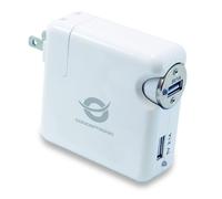 Conceptronic CUSBCHARKIT Caricabatterie per dispositivi mobili Fotocamera, Computer portatile, PDA, Smartphone, Tablet Bianco AC, Accendisigari Auto, Interno