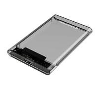 Conceptronic Box esterno DANTE03T per HDD/SSD 2,5" USB 3.0 SATA Trasparente