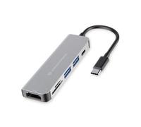 CONCEPTRONIC Docking station USB-C HDMI, 2 USB-A, SD, lettore di schede TF, 6 in 1