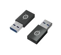 Conceptronic DONN10G adattatore per inversione del genere dei cavi USB A USB C Nero NEW