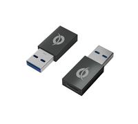 Conceptronic DONN10G USB A to USB-C Adapter 2 Pack USB 3.0
