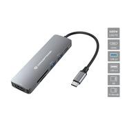 Hub USB Conceptronic 110517507201 Grigio
