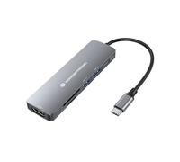 Hub USB Conceptronic 110517507201 Grigio