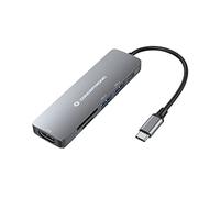 Adattatore USB Multifunzione Conceptronic 6 in 1 USB 3.0 60W