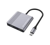 Conceptronic DONN13G - Docking station USB 3.2 Gen 1 4 in 1