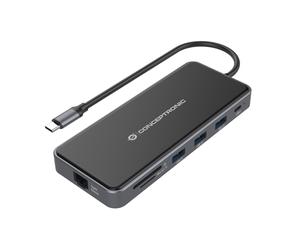 Conceptronic DONN15G replicatore di porte e docking station per laptop