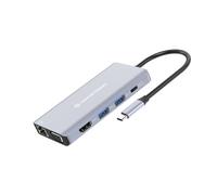 Conceptronic DONN20G replicatore di porte e docking station per laptop Cablato