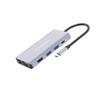 Conceptronic DONN20G USB 3.2 Gen 1 (3.1 Gen 1) cablato Tipo-C grigio - Nouvo