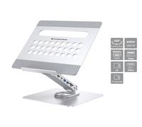 CONCEPTRONIC LAPTOP STAND WITH 7-IN-1 DOCKING DONN27G