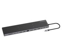 Conceptronic DONN32B replicatore di porte e docking station per laptop Cablato U