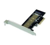 Conceptronic EMRICK05B PCIe M.2 PCIe 3.0 Nero Acciaio inox Passivo EMRICK M.2