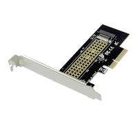 CON EMRICK05BS - PCIe x4 > 1 M.2 NVMe, incl. Dissipatore di calore M.2