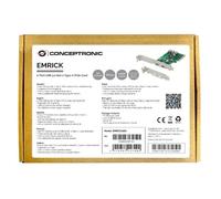 Conceptronic EMRICK08G scheda di interfaccia e adattatore Interno USB 3.2 Gen 2 (3.1 Gen 2)