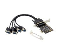 Conceptronic EMRICK12B scheda di interfaccia e adattatore Interno RS-232 (CONCEPTRONIC PCI Express Card 4-Port D) NEW