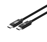 Conceptronic ETTA02B20 cavo USB USB 3.2 Gen 2 (3.1 Gen 2) 2 m USB C Nero NEW