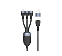 Conceptronic Cavo USB-C/A 3.0, 3 in 1, 60 W, 1,50 m, 480 Mbps