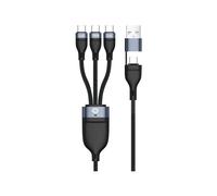 Conceptronic Cavo USB-C/A 3.0 ETTA06B15 3 in 1 PD 3.0 100 W 1,50 m 480 Mbps