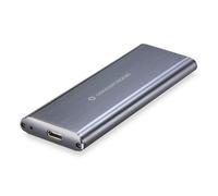 Conceptronic HDE01G contenitore di unit di archiviazione Box esterno SSD Grigio M.2 (Conceptronic - lagringspakning - M.2 C)