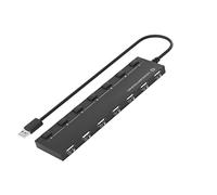 Conceptronic HUBBIES08B HUB USB 2.0 7 porte con interruttori