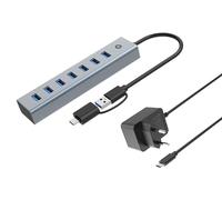 Conceptronic HUBBIES21GP hub di interfaccia USB 3.2 Gen 1 (3.1 Gen 1) Type-A 500