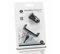 CONCEPTRONIC KFZ-Ladegerat 2Port 10W,2xUSB-A +Hal NUOVO