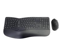 Conceptronic ORAZIO02IT Ergo Kit Wireless Tastiera Ergonomica e Mouse Verticale Layout Italiano