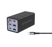 Conceptronic OZUL06BE 6-Port 200W Usb-C Ladegerät Caricabatteria