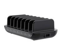 Conceptronic OZUL07B 160W 7-Port USB-PD Ladestation USB-C x 7 PD 3.0 Drinnen...