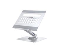CONCEPTRONIC supporto per computer portatile Argento 360° Regolabile