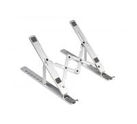 6466436 SUPPORTO NOTEBOOK 17 ALLUMINIO PIEGHEVOLE REGOLABILE 7 LIVELLI