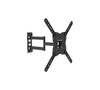 CONCEPTRONIC supporto TV parete 55" Nero con gestione dei cavi ottimizzata