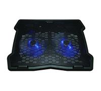 Conceptronic THANA06B 2-Fan Cooling Pad base di raffreddamento per notebook 39,6 cm (15.6") Nero