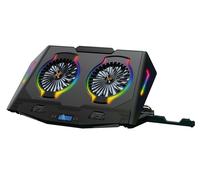 Conceptronic THYIA02B base di raffreddamento per laptop 43,2 cm [17] Nero (CONCEPTRONIC 2-Fan Cooling Pad [17.0])