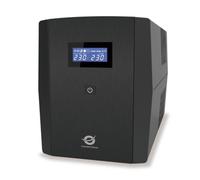 Conceptronic UPS Battery Backup System 1200VA 720W c/USB Port Capacity 24V/MS7-12B 2 3x Iec Eu Socket + 2x Schuko Sock ZEUS03EM