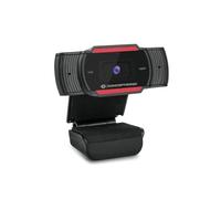 Conceptronic - Webcam AMDIS04R - 1080P - USB - Foco Fijo 3,6 mm - 30 FPS - Ángulo Visión 65º - Micrófono Integrado