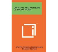 Concepts And Methods Of Social Work (Tascabile)