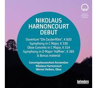 Wolfgang Amadeus Mozart Nikolaus Harnoncourt: Debut (CD) Box Set