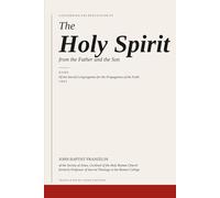 Concerning the procession of the Holy Spirit from the Father and the Son